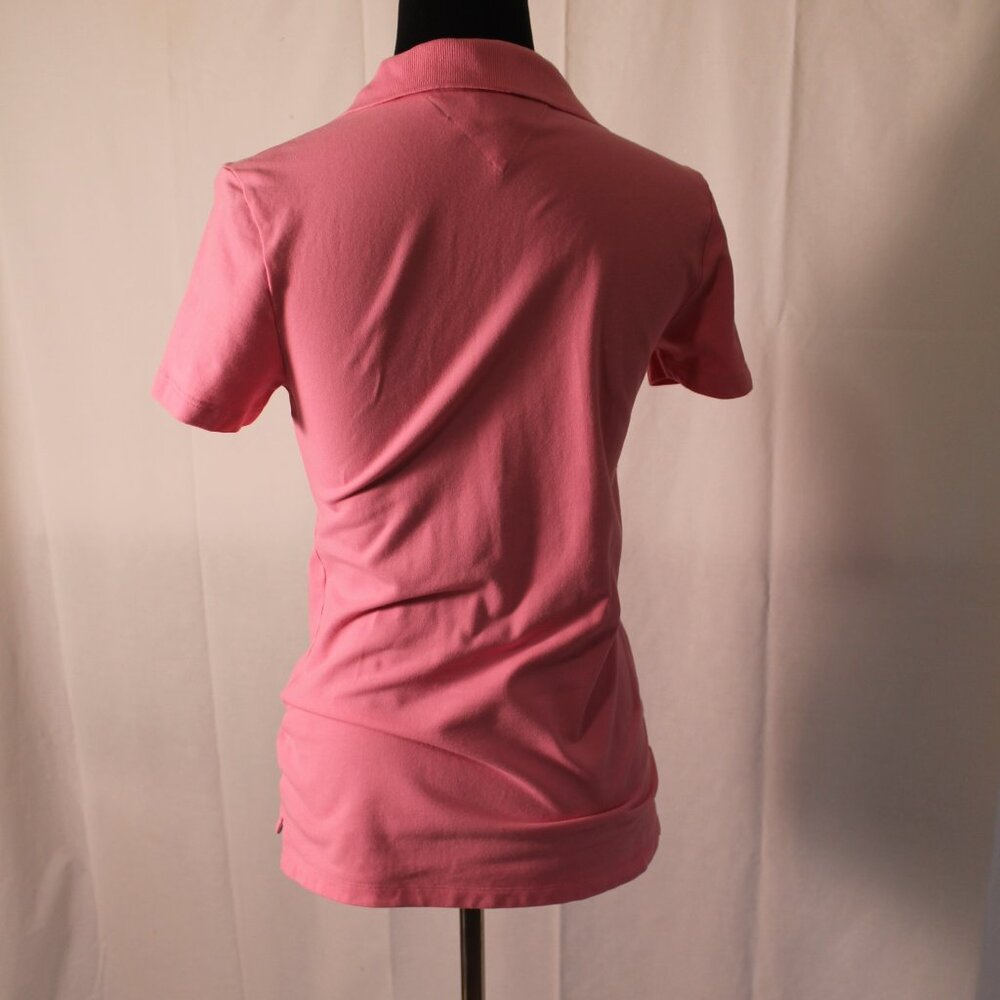 Tommy Hilfiger Pink Polo Shirt, XS - Picture 3 of 8